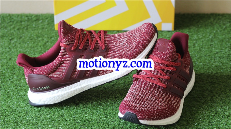 Real Boost Adidas Ultra Boost 3.0 Burgundy Red